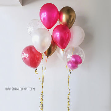 12″ Balloon Bunch Set 4